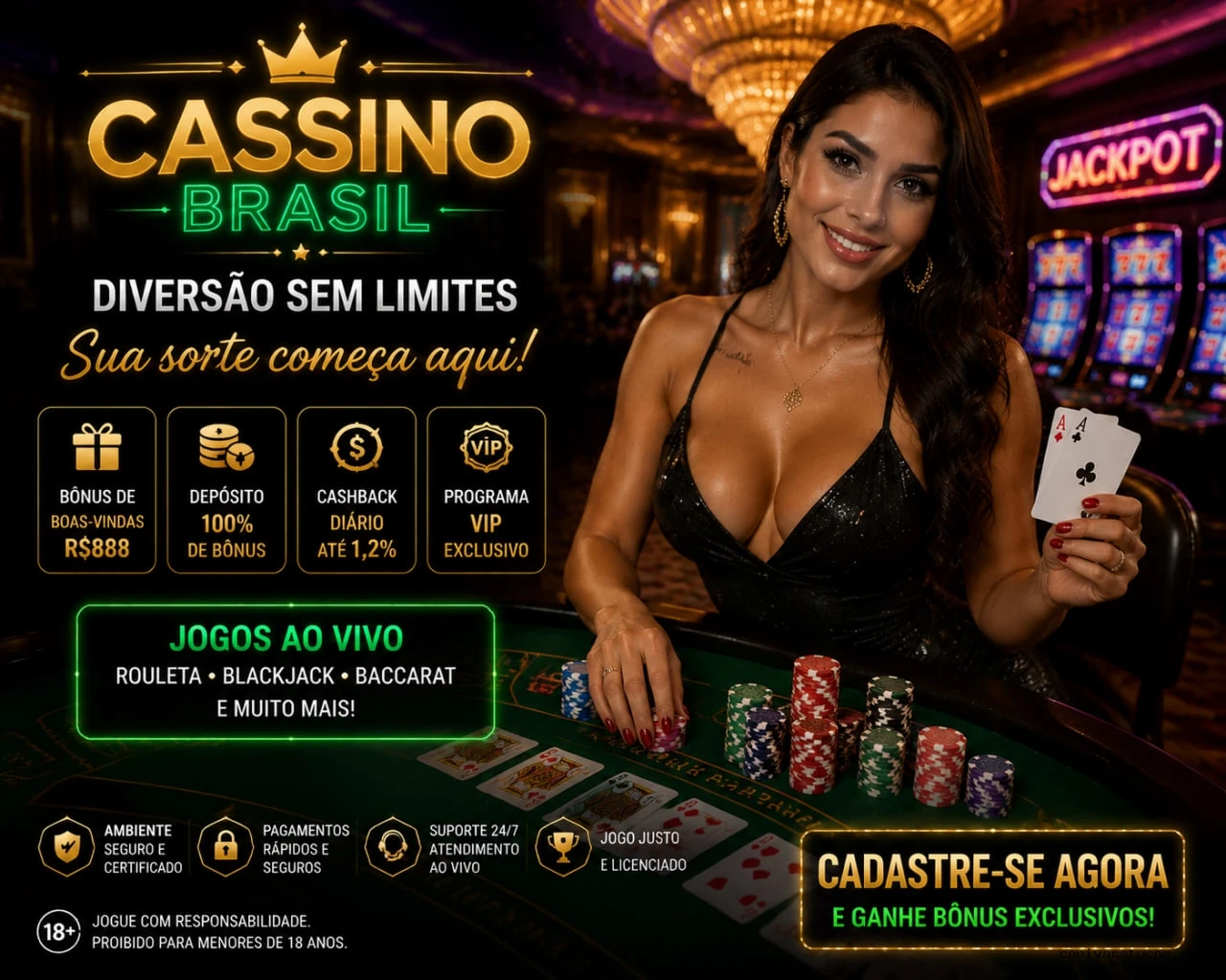 Cassino ao vivo Capivaraty.com